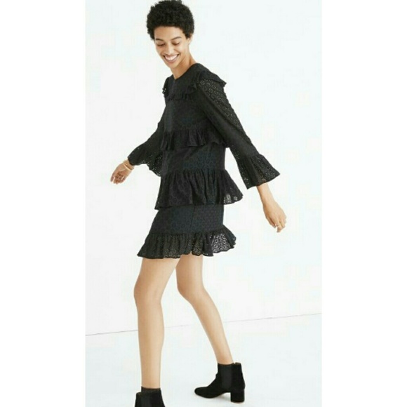 Madewell Dresses & Skirts - NWT Madewell Eyelet Waterlily dress. Sz 12
